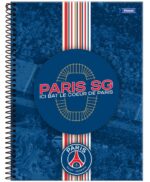 Caderno Universitário PARIS SAINT GERMAIN | Capa dura | 160fls | 10 matérias - Foroni - Imagem 3