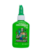 Cola Branca Escolar Liquida Minecraft 40g Leo&Leo - Imagem 5