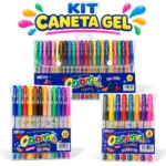KIT CANETA COLORGEL 08\12\24 CORES - SPLORO